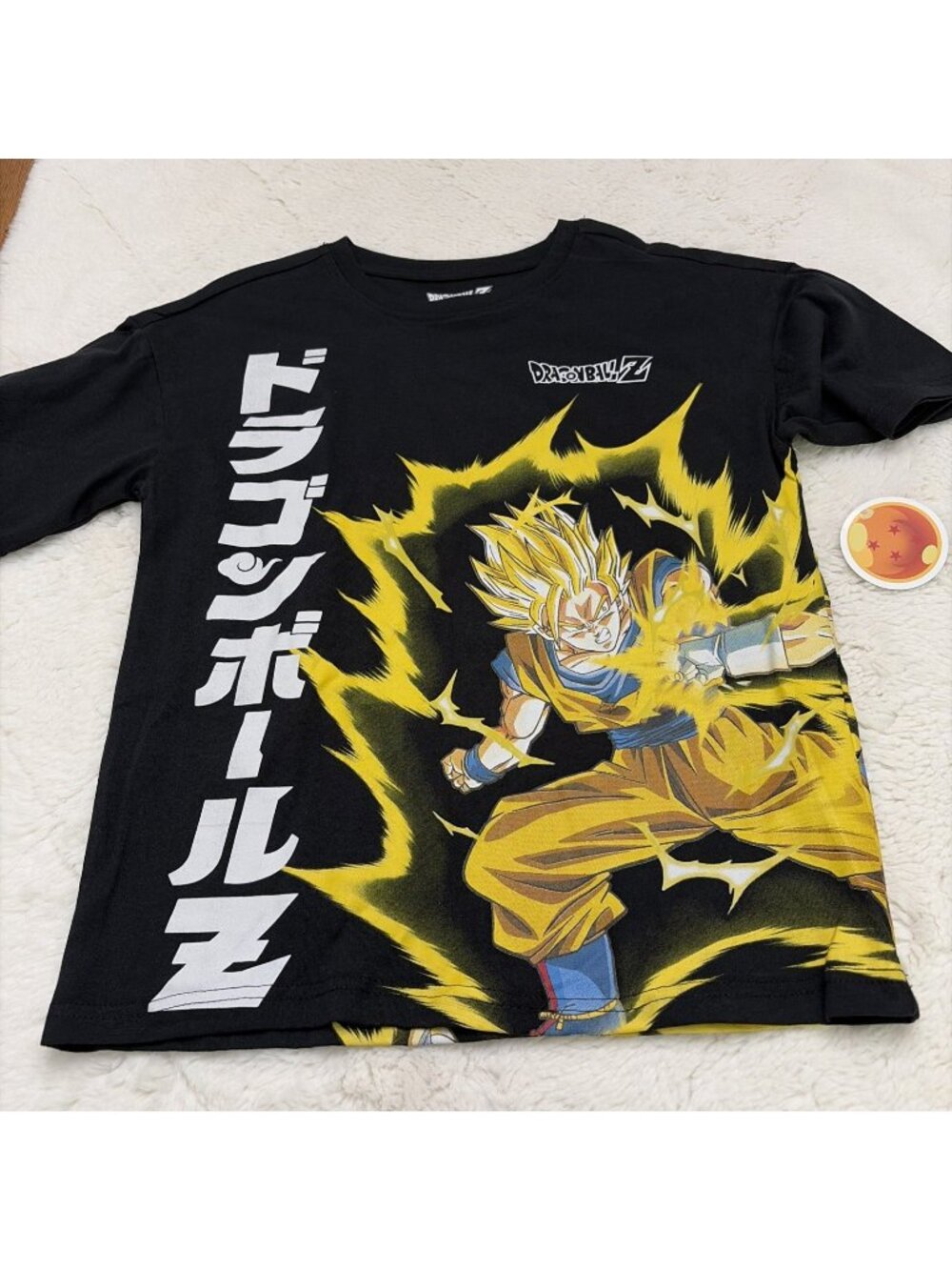 Dragon Ball Z Boys Tee NWT 10/12 Manga